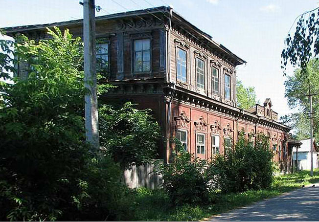 Елатьма. Дом М.А.Поповой. Фото С.В.Родина