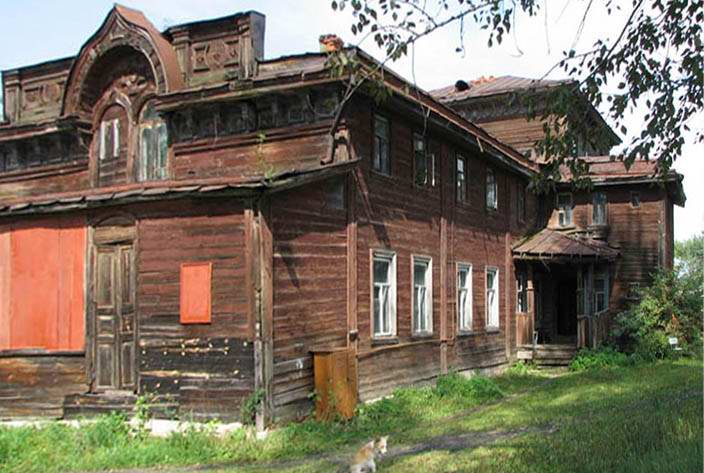 Елатьма. Дом М.А.Поповой. Фото С.В.Родина