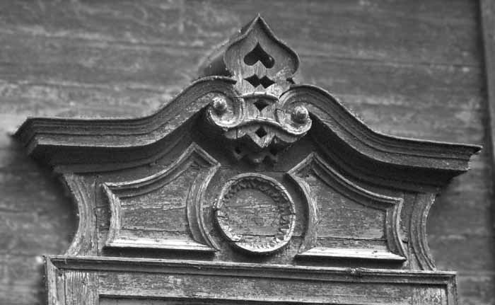 Елатьма. Декор наличника дома Поповой.