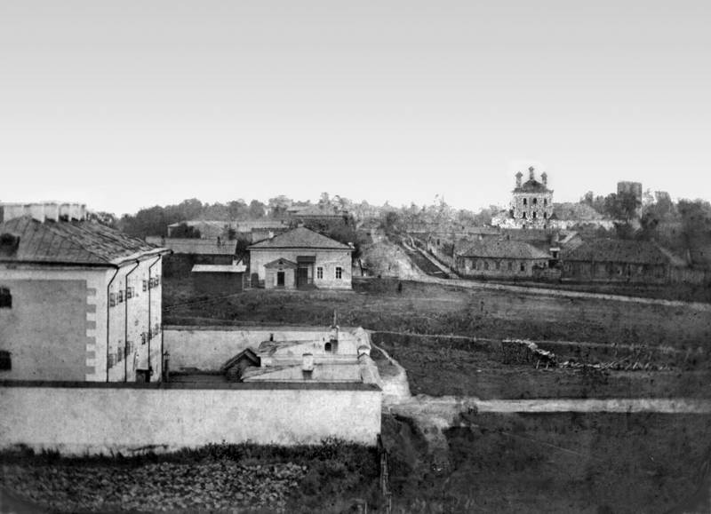 Елатьма. Вид со звонницы храма Рождества Пресвятой Богородицы.