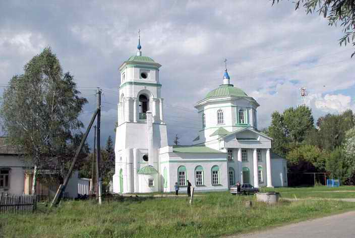 Елатьма. Храм Всех Святых. Фото С.В.Родина.