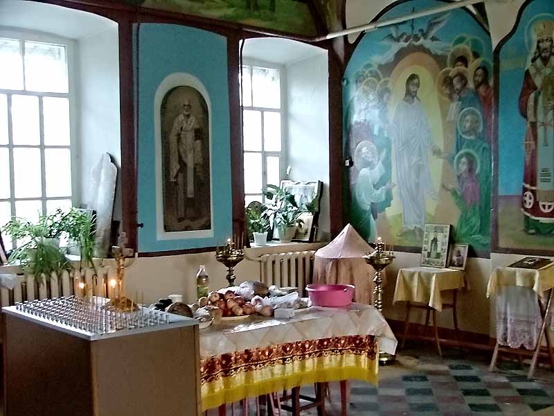 Елатьма. Храм Всех Святых. Северная сторона трапезной. 2009 г. Фото Н.Зиновина