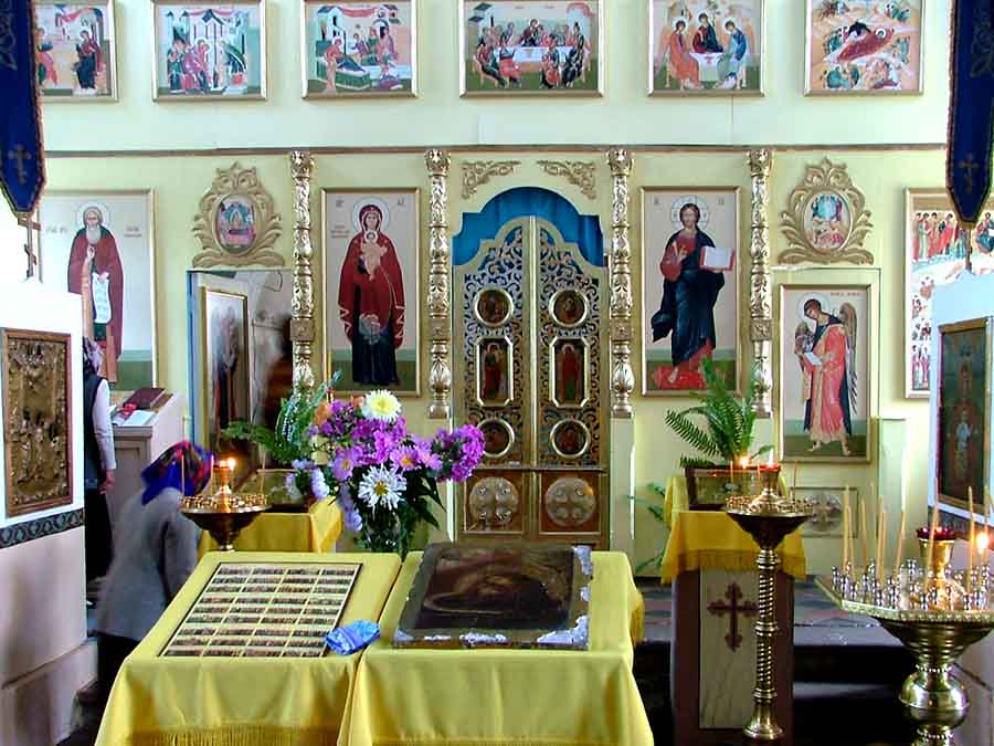 Елатьма. Храм Всех Святых. Иконостас. 2009 г. Фото Н.Зиновина