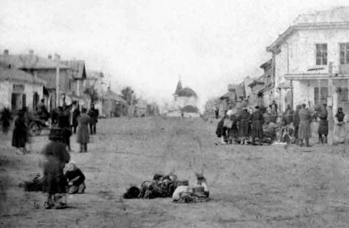 Елатьма. Вид на Благовещенскую церковь.